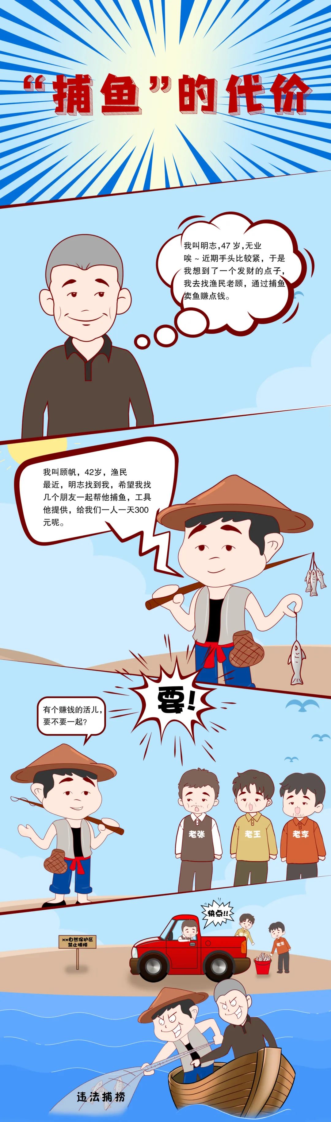 【漫画】“捕鱼”的代价