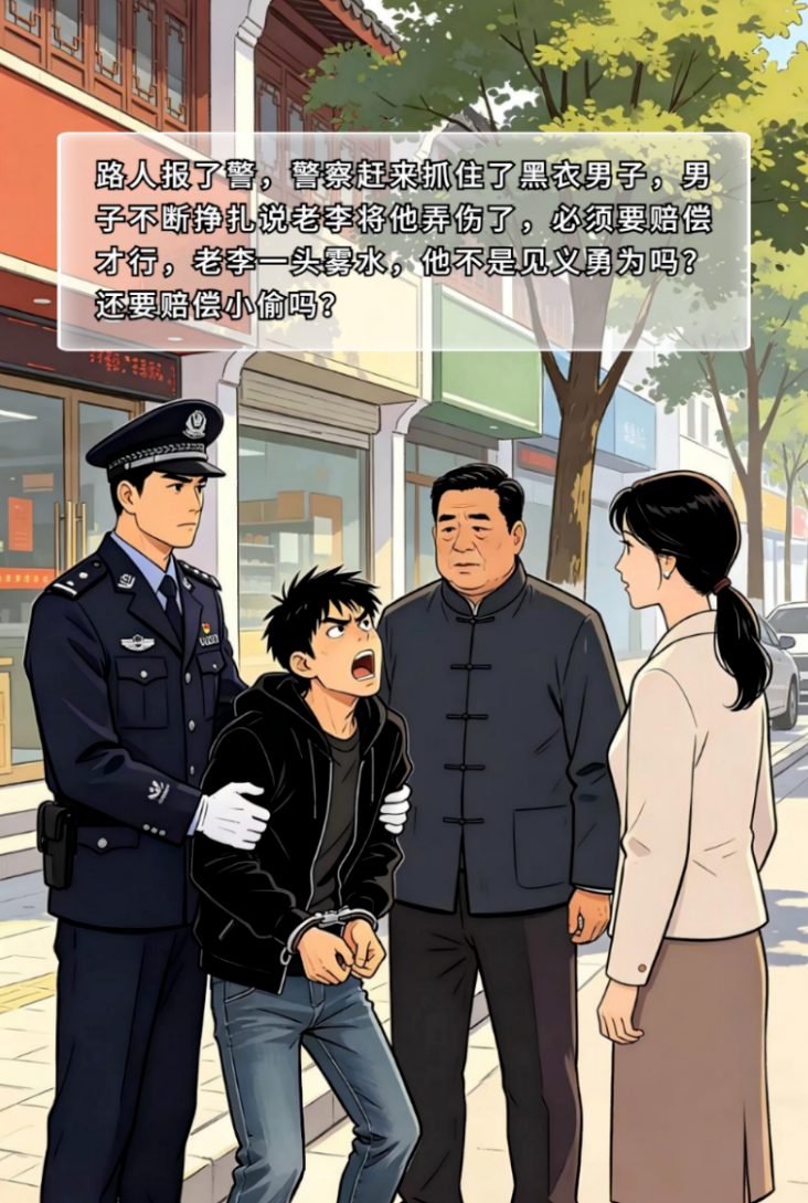 见义勇为致人受伤，要赔偿吗？