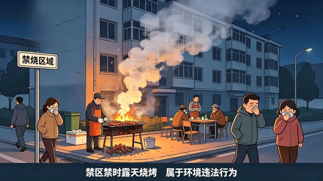 禁止露天烧烤 守护烟火底线